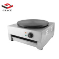 Commercial snack equipment stainless steel non stick saj pancakemaker electric single crepe machine